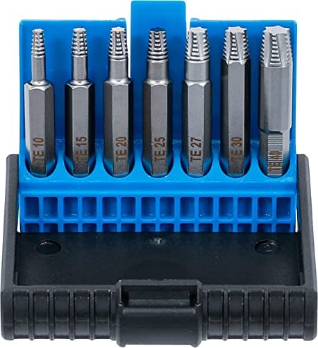 BGS 5284 | Jeu d'extracteurs de vis | pour profil T défectueux (pour Torx) T10 - T40 | 7 pièces