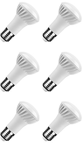 NuLoXx 6er Pack LED R50 5W/840 4000K E14 neutralweiß, 400LM, AC 220-240V, 110° Abstrahlwinkel