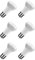 NuLoXx 6er Pack LED R50 5W/840 4000K E14 neutralweiß, 400LM, AC 220-240V, 110° Abstrahlwinkel
