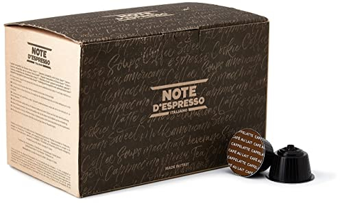 Note d'Espresso - Caffelatte - Capsules Exclusivement Compatibles avec les Machines NESCAFE* DOLCE GUSTO* - 48 caps
