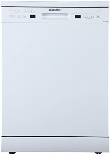 GEDTECH GLV1247SLN - Lave-vaisselle posable - 12 couverts - 47 dB - Départ différé (Blanc)
