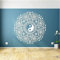 Yin Yang Mandala Blume Wandtattoo Böhmische Wandaufkleber Wohnzimmer Dekoration Handy Künstler Home Wallpaper 42X42Cm