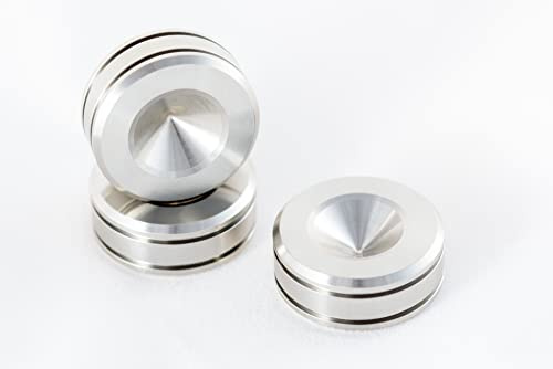 Juese Solid Stainless Steel Speaker Spike Pads Shoes 25mm