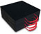 4 Stück Abstützplatten schwarz 300x300x40mm, 8t, Unterlegplatten, Kranplatten, Kranabstützplatten, LuxTek
