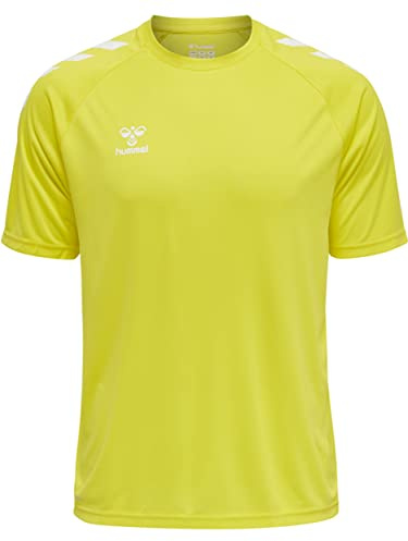 hmlCORE XK CORE Poly T-Shirt S/S, Blazing Yellow, L
