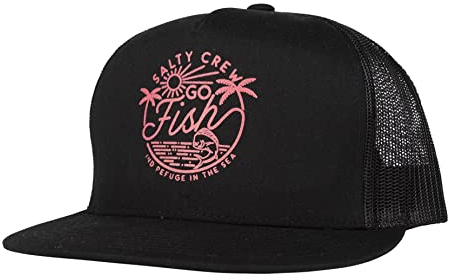 Salty Crew Go Fish Trucker Hat - Damen, Schwarz, Einheitsgröße