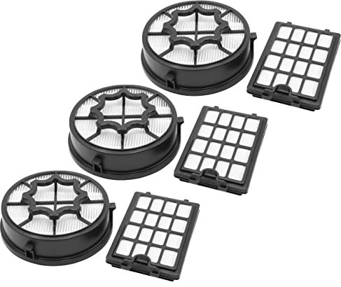 vhbw 3x filtro aire salida, 3x filtro Hepa, 3x filtro pre-motor compatible con Zanussi ZAN7860UKEL, ZAN7880UKEL, ZAN7870EL aspiradora