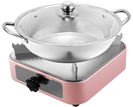 DOZPAL Tragbarer Camping-Alkoholkocher, Mini-Spirituskocher mit Alkoholbrenner im Schubladenstil für Picknick, Wandern, Grillen, Familienkochen – Anpassung der Feuerkraft,Pink