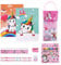Vicloon Einhorn Geschenke für Mädchen, Einhorn-Schreibwaren-Set, Einhorn Schreibset, Einhorn-Notizbuch, Bleistift, Kreide, Lineal, Spitzer, Radiergummi, Weihnachts Geburtstag Geschenk für Mädchen(A)