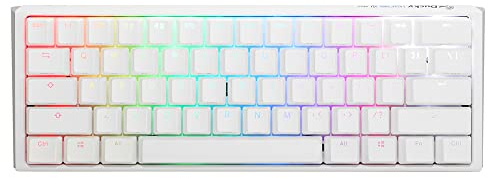 Ducky One 3 Classic, Mini 60%, Cherry Silver, RGB, Weiß - Italienisches Layout
