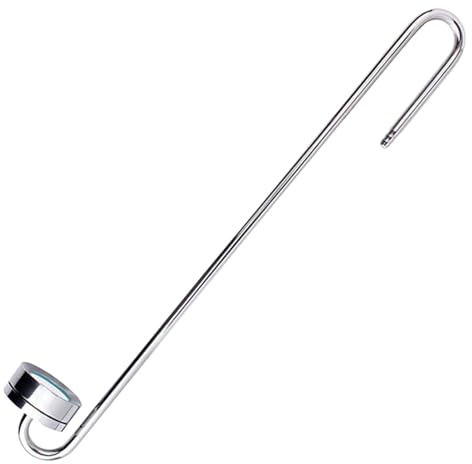 WMYYLX CO2 Diffusor Aquarium aus Edelstahl, Edelstahl Kohlendioxid Diffusor, Korrosionsbeständig, Austauschbare keramische Ausströmerplatte für Aquarium Pflanzen (40 cm)