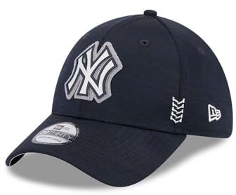 New Era York Yankees Clubhouse 24 MLB 39Thirty Elastic Unisex Cap, Marineblau, S/M