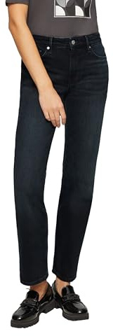 s.Oliver Cropped Jeans Karolin/Regular Fit/Mid Rise/Straight Leg/All-Over-Print / 360° Denim