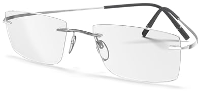 Brillen Silhouette TITAN MINIMAL ART 5599/BP Starlight Rhodium 52/19/0 Herren