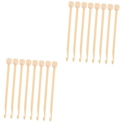 DIYEAH 16 STK Strickwerkzeuge Aus Wolle Werkzeuge Zum Stricken Von Pullovern Kleine Häkelnadeln Pullover-zopfnadel Häkelnadeln Selber Machen Pullover Häkelnadel Häkelnadeln Weben Bambus