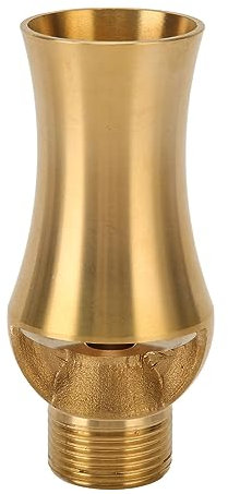 G1/2 G3/4 G1/2 G3/4 - Arroseur pour étang de bassin, tour de glace en cuivre, cascade, jet de pulvérisation en bois de cèdre - Universel - 9,5 cm