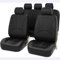 WENYINGLIHAI Ganze Auto 1 Satz Autositzbezüge Set für Mercedes-Benz E-Class Sedan 4. Gen (W212) 2009-2015, wasserdichte Verschleißfest luftdurchlässig Innenraum Accessories Deluxe Edition,A/Black