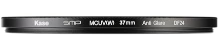 Kase SMP MCUV III schmaler UV-Filter, mehrfach vergütet, gehärtetes optisches Glas, Anti-Flare, geringe Reflexion (37 mm)