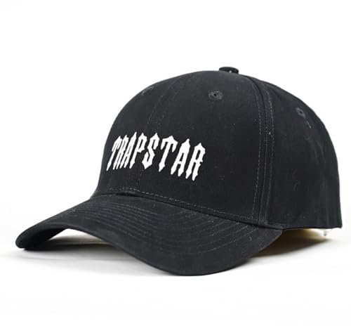 SHEMINES Trapstars Baseballkappe für Herren, Sportmütze, Schirmmütze, klassische Kappe, Stickerei, Snapback-Mütze, mehrfarbig, Einheitsgröße