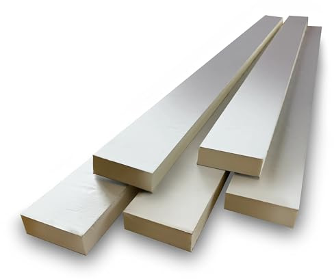 PIR Perimeter Insulation Strips, Rigid Foam Insulation Boards (10 x 50mm x 1200mm - 25mm PIR Insulation Strip (12m))