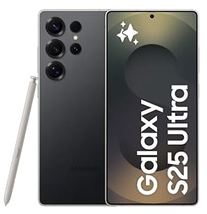 Samsung S938 Galaxy S25 Ultra (6.8, 256 Go, 12 Go RAM - Non EU, Garantie 2 Ans par Hem) Noir