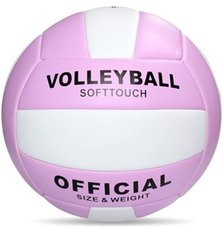 Ywmsfl Soft Beach Volleyballs Verdickte Offizielle Größe 5 Volleyballs Sand Sport PU Für Indoor Outdoor Pool Fitnessstudio Training