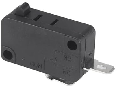 JIOYUNG eufeifeiegds 1 pz KW7-0 16A Piccolo Interruttore for friggitrice ad Aria, Forno a microonde, 3 * 2 * 2 cm, Piccolo microinterruttore for friggitrice ad Aria, Forno a microonde