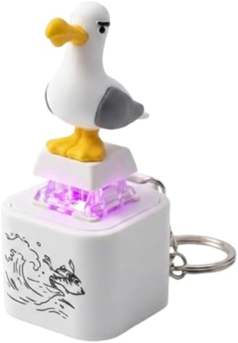 Seagull Mine Sound Button Schlüsselanhänger Mit LED-Licht (1 pcs)