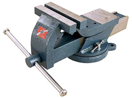 Pro-Lift-Werkzeuge 360° drehbarer Parallel-Schraubstock, mit Amboss, für Werkbank 150 mm