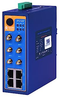 PUSR USR-G816W-G Global 5G Industrial VPN Router Dual SIM with RS232/RS485 Serial Ethernet Port Adapter