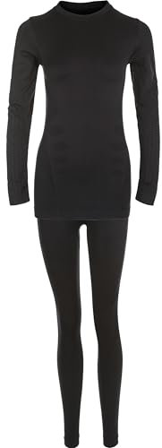 WHISTLER Damen Funktionswäsche-Set Mall 1001 Black L/XL