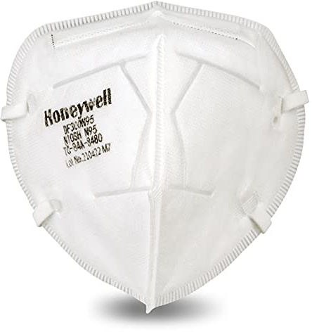 Honeywell Safety DF300 N95 Flatfold Disposable Respirator- Box of 20, White