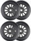 100mm Scooter Rollen - 2 Stück 100mm Scooter Ersatzräder räder Wheels mit ABEC-9 Lager - 88A stunt scooter Rollen Wheels für Apollo Albott Hudora Kesser Fuzion