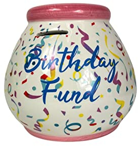 Treasure Trove Ceramic Money Pots (Birthday Fund)