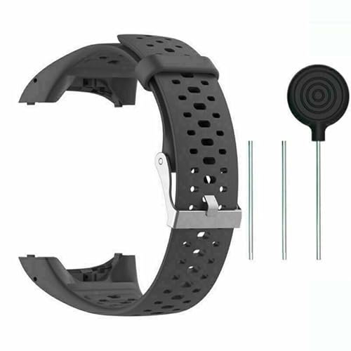 INF Bracelet Compatible avec Polar M400/M430, Bracelets en Silicone de Remplacement Compatible avec Polar M400/M430, Gris