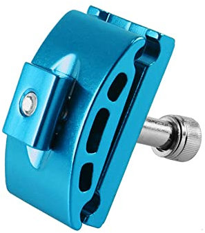 YdseozOA Vélo à Clou Unique Assis Rod Clamp tête vélo Tube Selle tête Tuyau Selle Joint Tuyau Selle pièces de réparation Pinces de Selle tête (Bleu)