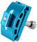 YdseozOA Bicycle Single Nail Sitting Rod Clamp Head Cycling Seat Tube Head Saddle Tube Joint Seat Tube Joint Repair Parts Seatpost Clamps Head （Blue）