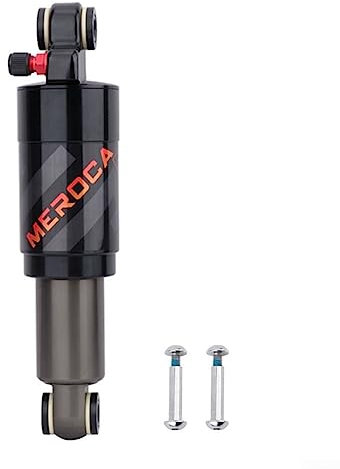 Ammortizzatore posteriore pneumatico, blocco ammortizzatore posteriore ad aria, ammortizzatore per mountain bike pieghevole scooter per , 165 mm