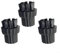 3 stücke Dampfreiniger Bürstenkopf Ersatzteile Fit für Dampfreiniger für X500, X700, Dampfer Ersatzbürste Ersatzteile
