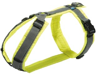 ANNYX Brustgeschirr Protect - leuchtgelb/grau Gr.XS