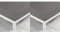 Douceur d'Intérieur Double, Coton, Gris Souris, 90 x 190 cm (Lot de 2)
