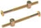 10-Set M6 Furniture Bolt and Nut Kit, Hex Socket Bed Bolts, Screws, and Nuts (80mm)