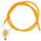 Wenxiaw 10 Stück Glühbirnen Filament, Flexible Filament Lampenteile Flexibles Glühfaden LED, 3 V, 2200 K Leuchtmittel Für Camping, Outdoor-Filme, Antragsdekoration, LED-Dioden(130 mm)