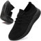 UNQWQZ Chaussures Femme été Running Confort Basket Femme Légères Chaussures de Sport Fitness Course Intérieur & Extérieur Noir 42