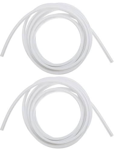 HOMSFOU Flexible Silicone LED Light Strip Diffuser Channel with Side Edge Slot Design, 5m Length for 5mm LED Strip, Heat Dissipation, for Modern Displays and Architectural Lighting
