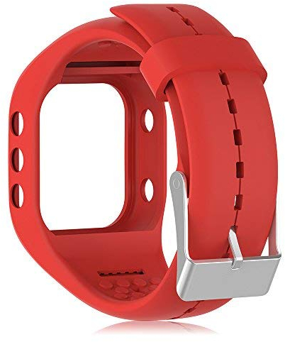 iFeeker Für Polar Pulsuhr A300 Smart Watch Ersatz Uhrenarmband Weich Silikon Gummi Uhrenarmband Armband Tasche für Polar Pulsuhr A300 Smart Watch (Nur Band, kein Tracker)