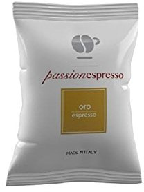 Lollo Caffe 500 dosettes capsules passionespresso mélange or Nespresso