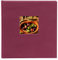 goldbuch 27 908 Bella Vista Fotoalbum mit Bildausschnitt Fuchsia, Erinnerungsalbum im Format 30 x 31 cm, Foto Album 60 schwarze Seiten mit Pergamin-Trennblättern, Fotobuch Leineneinband, Beerenfarben