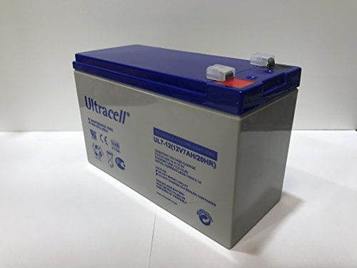 Bateria de Plomo Ultracell UL7-12(12V7AH/20HR)