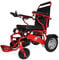 Super Heavy Duty Electric Wheelchair by KWK/Lithium ION Batteries/Extra Powerful/ONLY 26.50KG / VAT Relief Price / 2 Years Warranty/Next Day UK Shipment (RED)